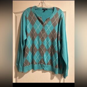 Land’s End cardigan sweater 2xl